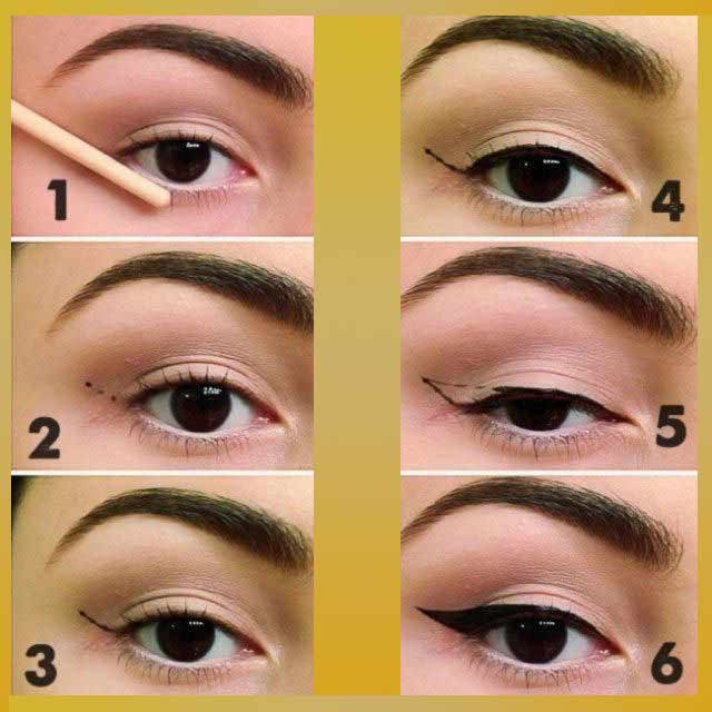 چگونه خط چشم گربه ای بکشیم؟ + سوالات رایج آن